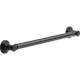 Traditional Decorative ADA Grab Bar - 24in in Venetian Bronze
