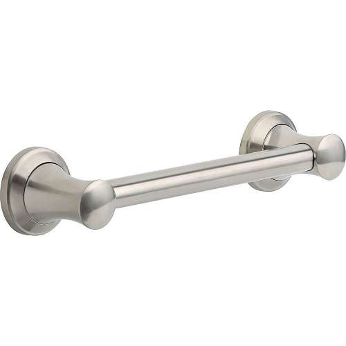 Transitional Decorative ADA Grab Bar - 12in in Brilliance Stainless