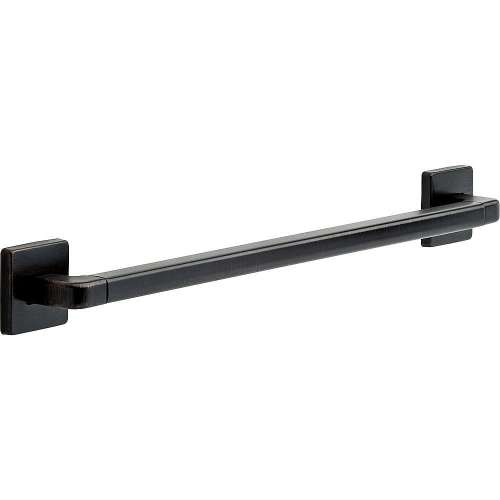 Angular Modern Deocorative ADA Grab Bar - 24in in Venetian Bronze