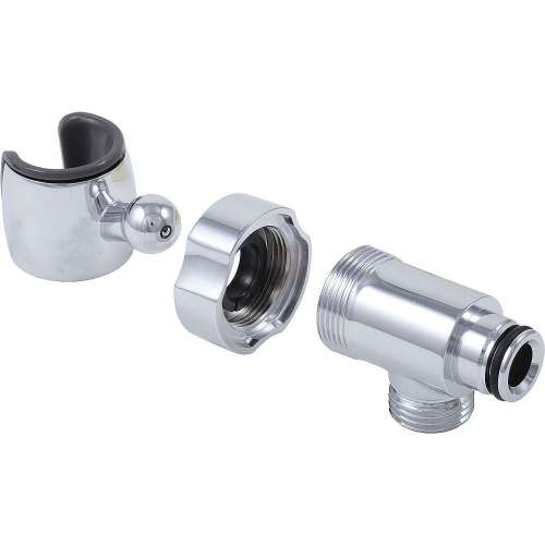 Hand Shower Holder Assembly in Polished Chrome