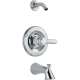 Lahara T14438-LHD Single Function Bath and Shower Trim in Polished Chrome
