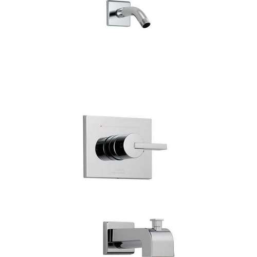 Single Function Bath and Shower Trim in Polished Chrome