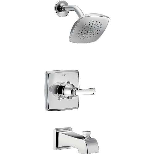 Ashlyn T14464 Bath and Shower Trim in Polished Chrome