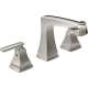 3564-SSMPU-DST Two Handle Widespread Lavatory Faucet - Metal Pop-Up in Brilliance Stainless