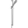 H2Okinetic 4-Setting Slide Bar Hand Shower in Polished Chrome