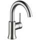 Single Handle High-Arc Lavatory Faucet in Stainless Finish, 1.2gpm Flow Rate