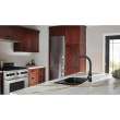 Trinsic 9159-BL-DST Single Handle Pull-Down Kitchen Faucet in Matte Black Finish