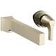 Single Handle Wall Mount Lavatory Faucet Trim in Polished Nickel Finish, 1.2gpm Flow Rate
