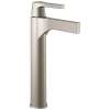 Zura 774-SS-DST Single Handle Vessel Lavatory Faucet in Stainless Finish, 1.2gpm Flow Rate