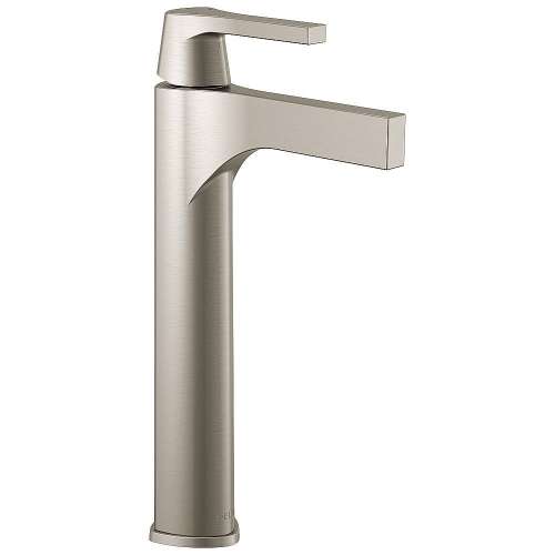 Zura 774-SS-DST Single Handle Vessel Lavatory Faucet in Stainless Finish, 1.2gpm Flow Rate