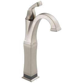 Single Handle Vessel Lavatory Faucet with Touch 20.XT Technology in Spotshield Stainless Finish, 1.2gpm Flow Rate