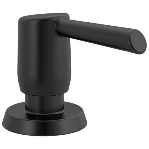Essa RP100736BL Metal Soap Dispenser in Matte Black