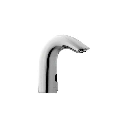 Electronic Battery Operated Single Hole Bathroom Faucet with Temperature Mixer in Chrome