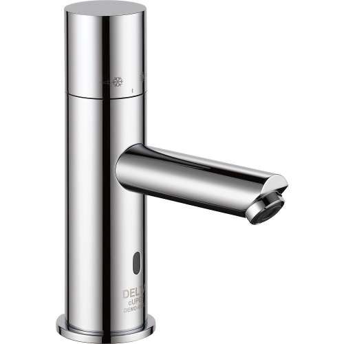0.17 GPM Battery Operated Thermostatic Electronic Bathroom Faucet in Chrome