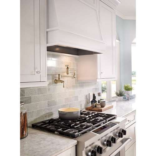 1177LF-CZ Traditional Wall Mount Pot Filler Faucet - in Champagne Bronze