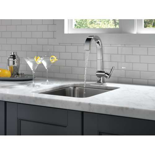 1993LF Pivotal Single Handle Lever Bar Faucet in Chrome