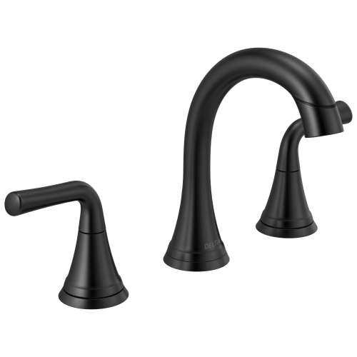 3533LF-BLPDMPU Kayra Two-Handle Widespread Pull-Down Bathroom Faucet, Matte Black