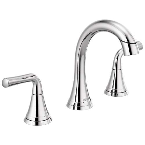 3533LF-PDMPU Kayra Two-Handle Widespread Pull-Down Bathroom Faucet, Chrome