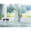 Linden 4153-DST Single Handle Water Efficient Pull-Out Kitchen Faucet in Polished Chrome