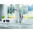 Linden 4153-DST Single Handle Water Efficient Pull-Out Kitchen Faucet in Polished Chrome