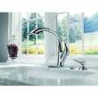 Linden 4153-DST Single Handle Water Efficient Pull-Out Kitchen Faucet in Polished Chrome