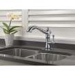 4197-AR-DST Cassidy Single Handle Pull-Out Kitchen Faucet in Arctic Stainless