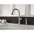 Single Handle Kitchen Faucet with Spray in Arctic Stainless
