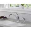 440-DST Collins Single Handle Kitchen Faucet with Spray in Polished Chrome
