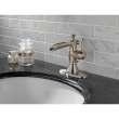 Cassidy 598LF-SSMPU Single Handle Lavatory Faucet with Channel Spout - Metal Pop-Up in Brilliance Stainless