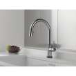 Trinsic 9159T-AR-DST Single Handle Pull-Down Kitchen Faucet with Touch2O Technology in Arctic Stainless