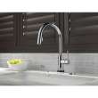 Single Handle Pull-Down Kitchen Faucet with Touch2O Technology in Polished Chrome
