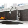 Leland 9178-AR-DST Single Handle Pull-Down Kitchen Faucet in Arctic Stainless