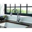 Leland 9178-DST Single Handle Pull-Down Kitchen Faucet in Polished Chrome