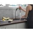9193T-AR-DST Pivotal Single Handle Lever Faucet in Arctic Stainless