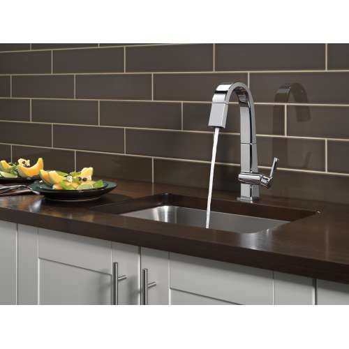 9993-DST Pivotal Single Handle Bar Faucet in Chrome