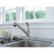 Single Handle Pull-Out Kitchen Faucet in Brilliance Stainless