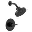 142749-BL Nicoli Monitor 14 Series H2Okinetic Shower, Matte Black