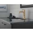 15849LF-CZ Nicoli Single Handle Bathroom Faucet, Champagne Bronze