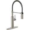 18803-SP-DST Antoni Single Handle Pull Down Spring Kitchen Faucet, Spotshield Stainless