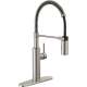 18803-SP-DST Antoni Single Handle Pull Down Spring Kitchen Faucet, Spotshield Stainless