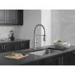 18804Z-SP-DST Theodora Single Handle Pull Down Spring Kitchen Faucet, Spotshield Stainless