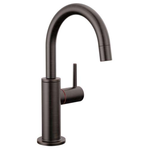 1930LF-H-RB Other Contemporary Round Instant Hot Water Dispenser, Venetian Bronze