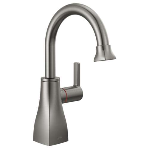 1940LF-H-KS Other Contemporary Square Instant Hot Water Dispenser, Black Stainless