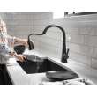 19802Z-BL-DST Lenta Single Handle Pull Down Kitchen Faucet