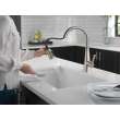 19802Z-SP-DST Lenta Single Handle Pull Down Kitchen Faucet, Spotshield Stainless