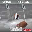 19831Z-SD-DST Hazelwood Single Handle Pull Down Kitchen Faucet with Soap Dispenser and ShieldSpray Technology, Chrome