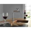 1990LFC-AR Broderick True Bar Kitchen Faucet, Arctic Stainless