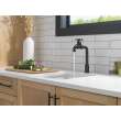 1990LFC-BL Broderick True Bar Kitchen Faucet, Matte Black