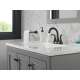 2533LF-BLMPU Kayra Two Handle Centerset Bathroom Faucet, Matte Black