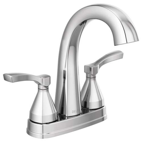25775-MPU-DST Stryke Two Handle Centerset Bathroom Faucet, Chrome